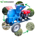 Weiwei wood hammer mill wood crushing machine diesel electric engine